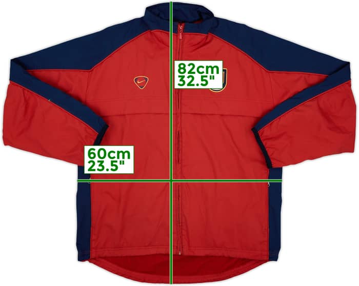 2000-01 Arsenal Nike Track Jacket - 9/10 - (M)