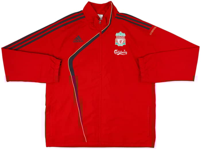 2009-10 Liverpool adidas Track Jacket - 7/10 - (XL)