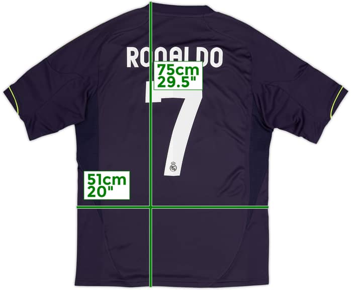 2012-13 Real Madrid Away Shirt Ronaldo #7 - 8/10 - (M)