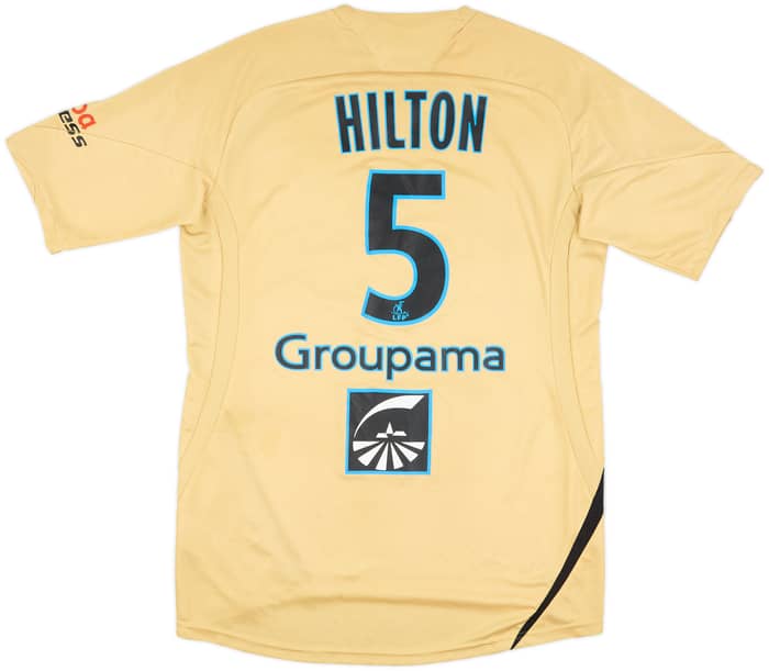 2008-09 Marseille Player Issue Third Shirt Hilton #5 - 6/10 - (XL)