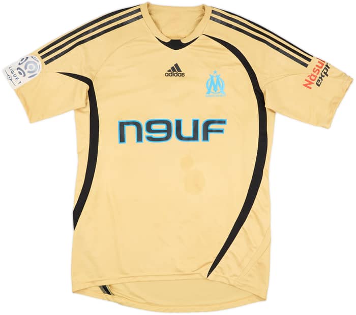 2008-09 Marseille Player Issue Third Shirt Hilton #5 - 6/10 - (XL)