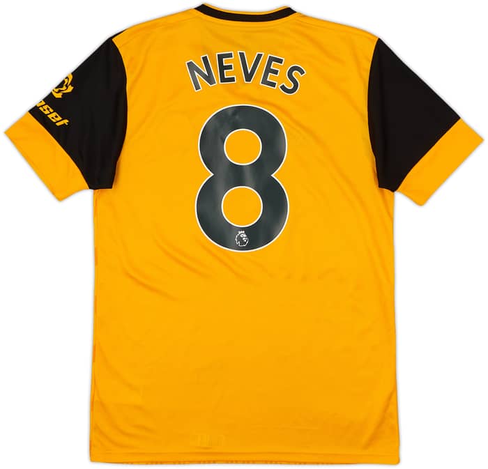 2020-21 Wolves Home Shirt Neves #8 - 7/10 - (S)