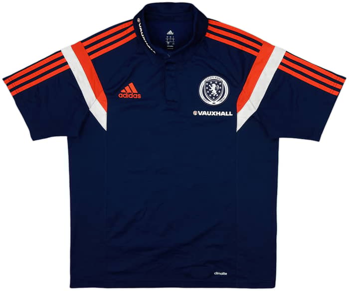 2013-14 Scotland adidas Polo Shirt - 10/10 - (L)