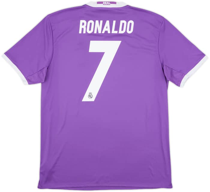 2016-17 Real Madrid Away Shirt Ronaldo #7 - 7/10 - (L)