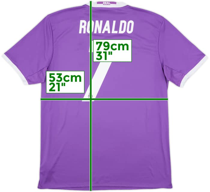 2016-17 Real Madrid Away Shirt Ronaldo #7 - 7/10 - (L)
