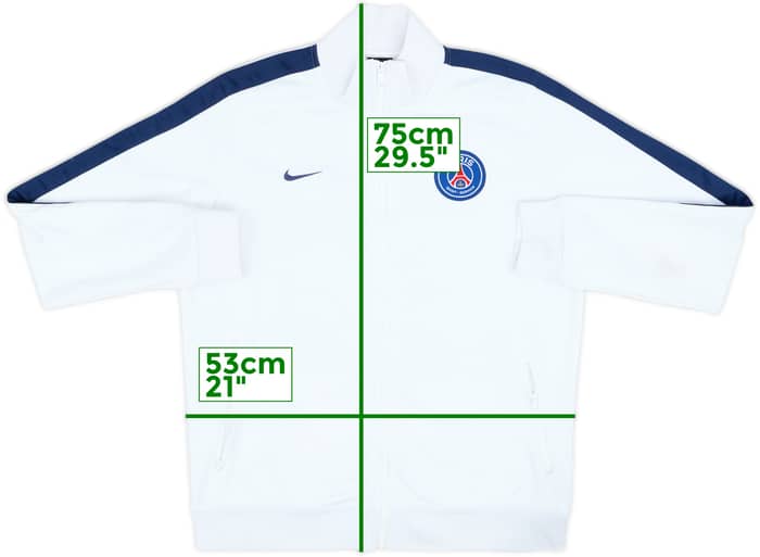 2014-15 Paris Saint-Germain Nike Track Jacket - 7/10 - (L)