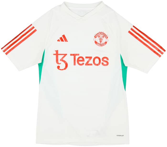 2023-24 Manchester United adidas Training Shirt - 8/10 - (S)