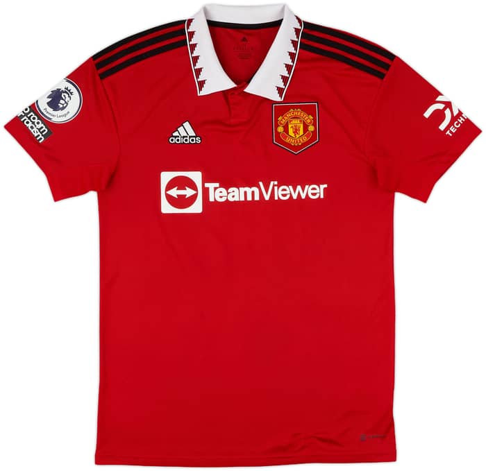 2022-23 Manchester United Home Shirt Casemiro #18 - 8/10 - (M)