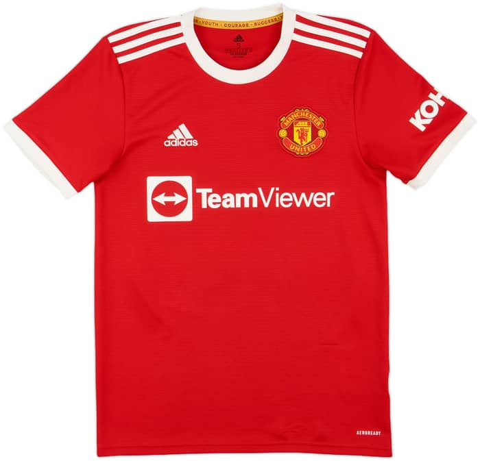 2021-22 Manchester United Home Shirt Rashford #10 - 8/10 - (S)