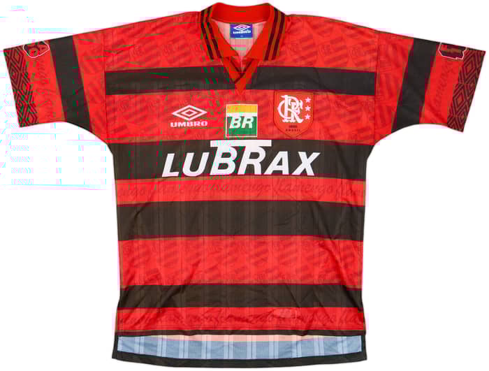 1995-96 Flamengo Centenary Home Shirt - 10/10 - (XL)