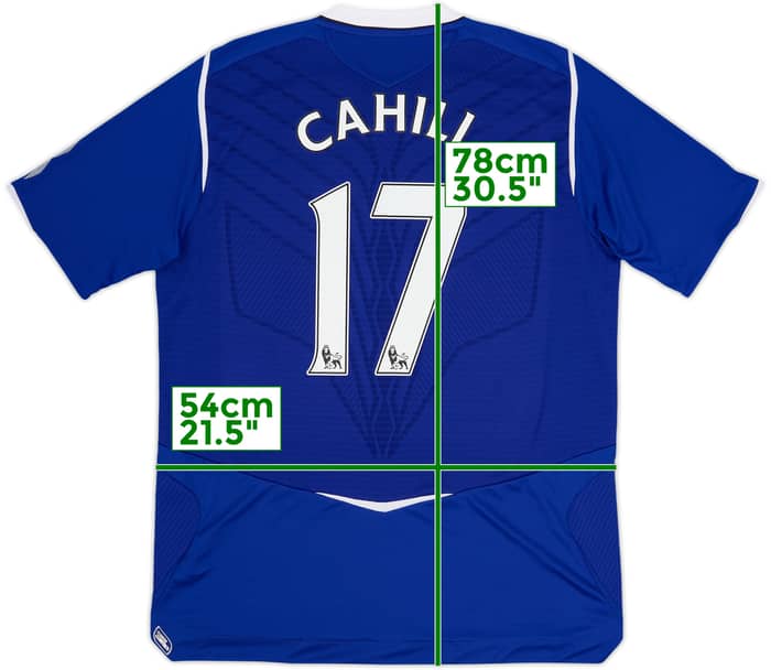 2008-09 Everton Home Shirt Cahill #17 - 10/10 - (L)