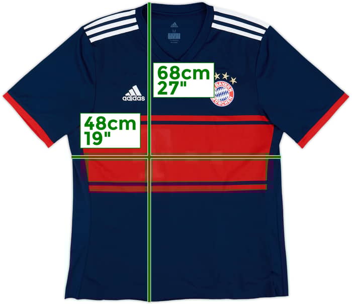 2017-18 Bayern Munich Away Shirt - 4/10 - (M)