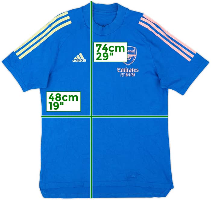2020-21 Arsenal adidas Cotton Training Tee - 8/10 - (M)