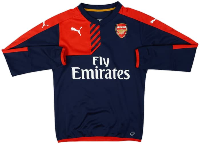 2015-16 Arsenal Puma Sweat Top - 10/10 - (S)