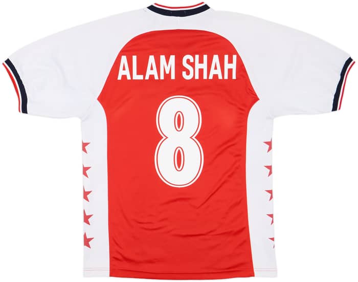2001 Singapore Home Shirt Alam Shah #8 - 9/10 - (L)