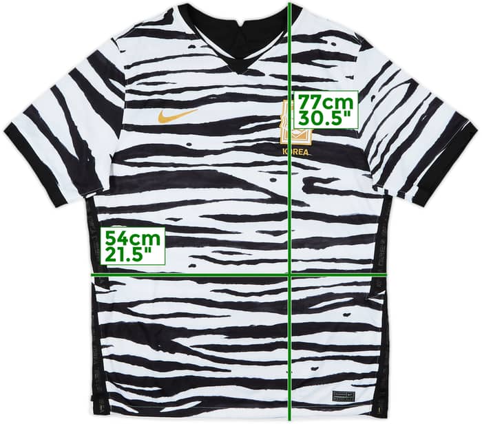 2020-21 South Korea Away Shirt - 7/10 - (XXL)