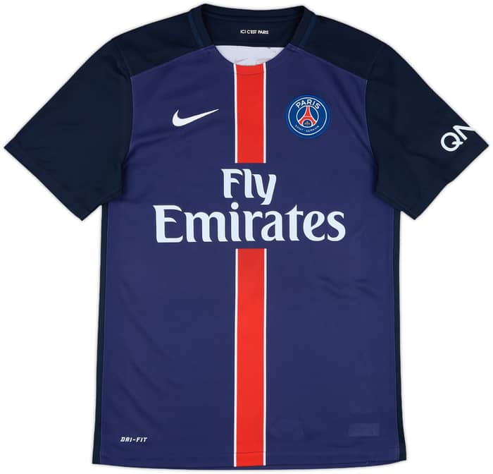 2015-16 Paris Saint-Germain Home Shirt Di Maria #11 - 9/10 - (S)