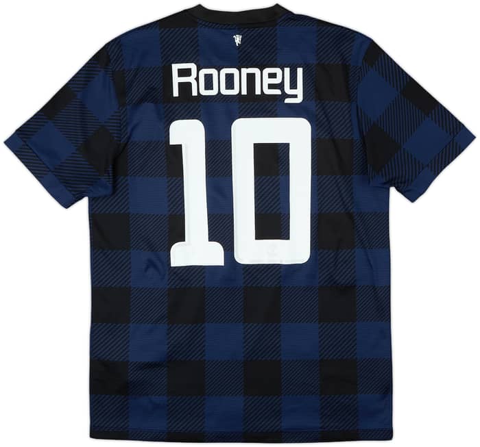 2013-14 Manchester United Away Shirt Rooney #10 - 8/10 - (M)