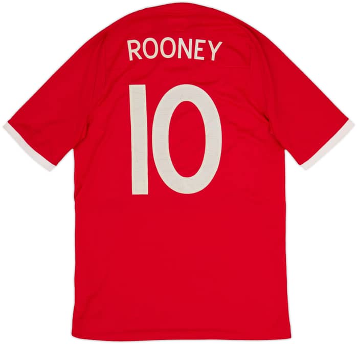 2010-11 England Away Shirt Rooney #10 (M)