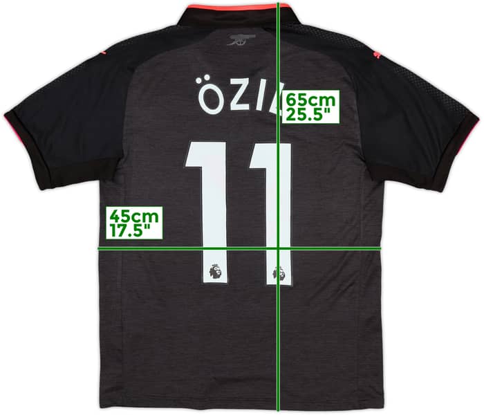 2017-18 Arsenal Third Shirt Ozil #11 - 6/10 - (XS)