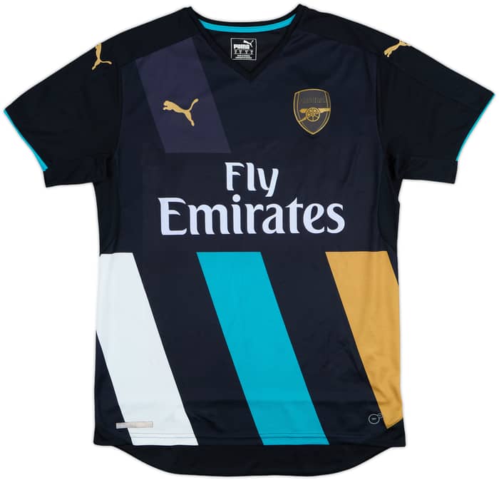 2015-16 Arsenal Third Shirt Arteta #8 - 6/10 - (M)