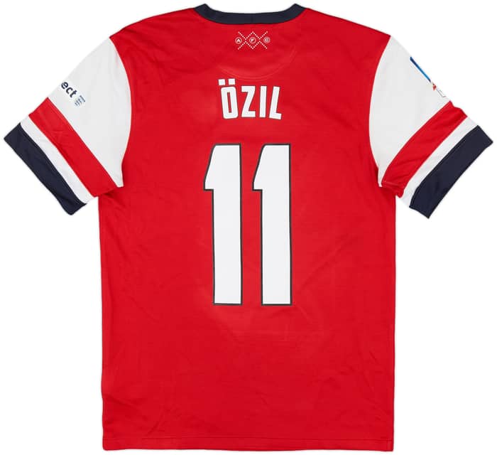2012-14 Arsenal 'FA Cup Final' Home Shirt Ozil #8 - 7/10 - (S)
