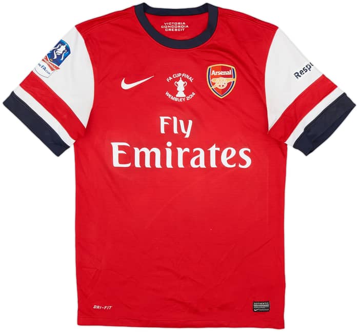2012-14 Arsenal 'FA Cup Final' Home Shirt Ozil #8 - 7/10 - (S)