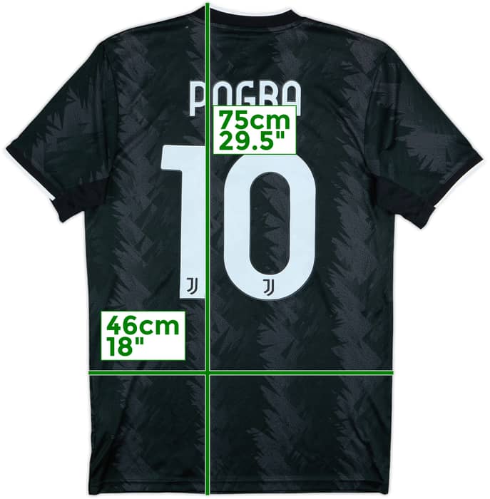 2022-23 Juventus Away Shirt Pogba #10 - 8/10 - (S)