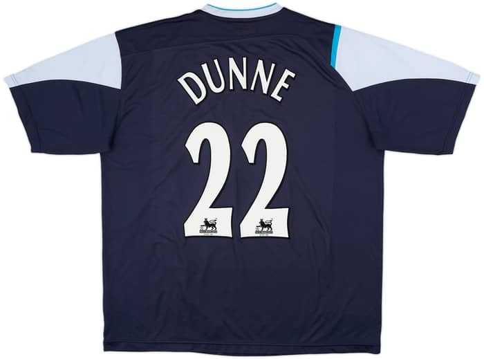 2005-06 Manchester City Away Shirt Dunne #22 - 7/10 - (XL)