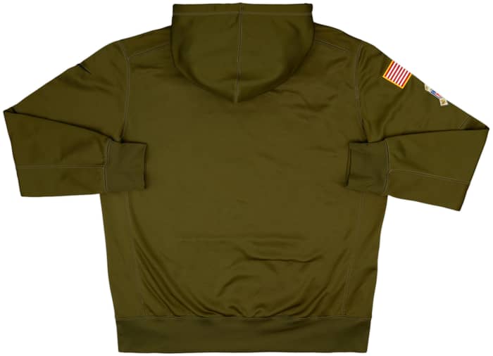 2018 Cincinnati Bengals Salute to Service Nike Hooded Sweat Top - 9/10 - (XL)