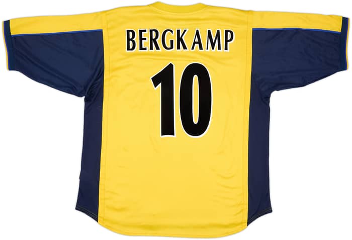 1999-01 Arsenal Away Shirt Bergkamp #10 - 6/10 - (XXL)
