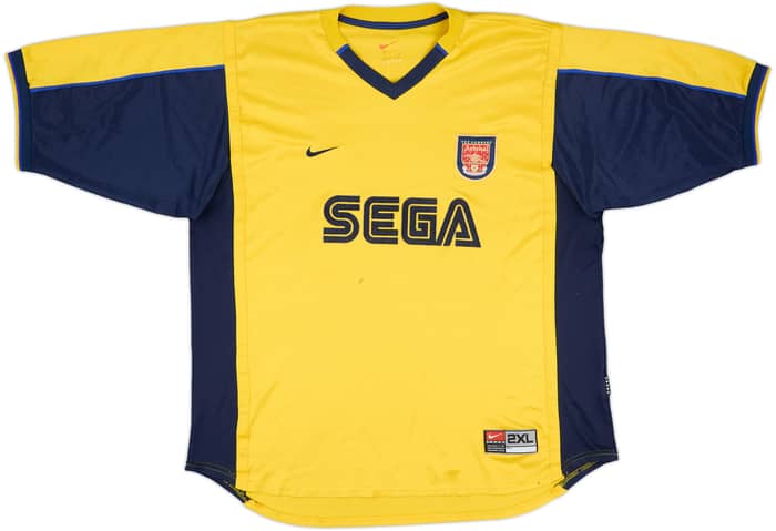 1999-01 Arsenal Away Shirt Bergkamp #10 - 6/10 - (XXL)