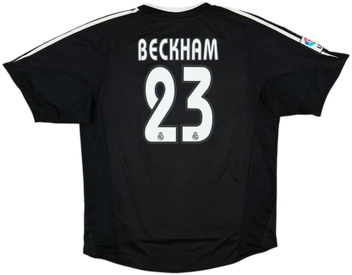 2004-05 Real Madrid Away Shirt Beckham #23 - 8/10 - (L)