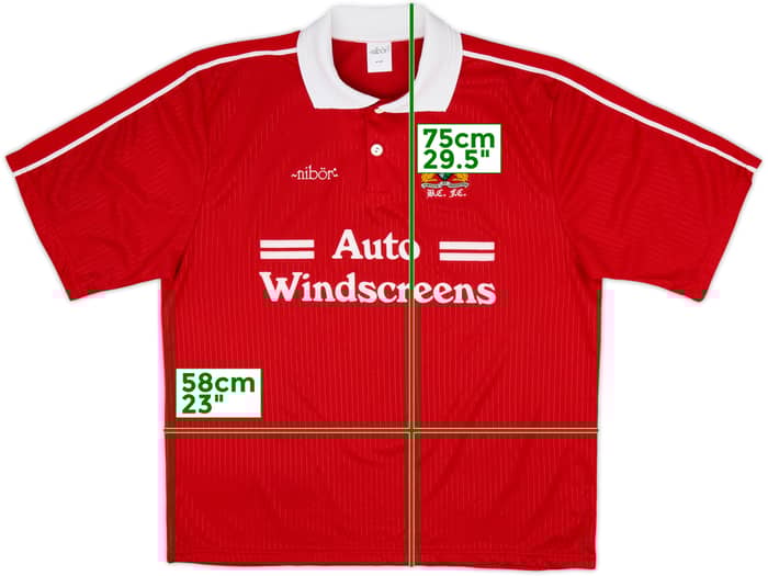 1994-96 Bristol City Home Shirt - 9/10 - (L/XL)