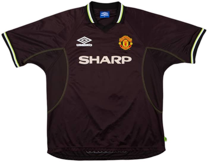 1998-99 Manchester United Third Shirt Scholes #18 - 9/10 - (XXL)