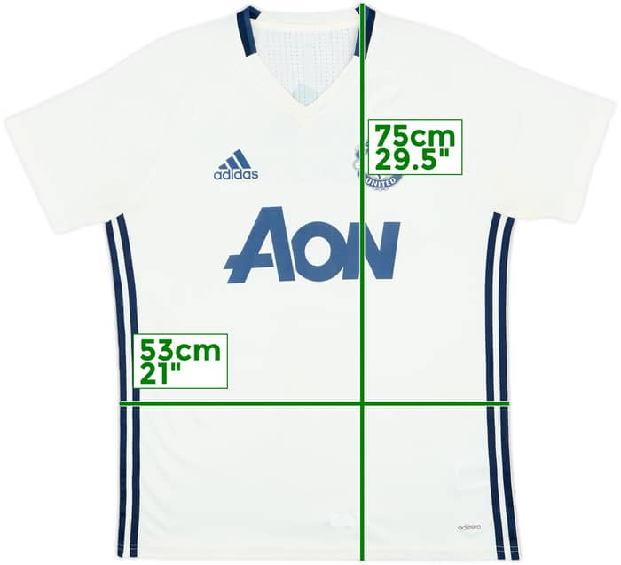 2016-17 Manchester United adizero Training Shirt - 5/10 - (L)