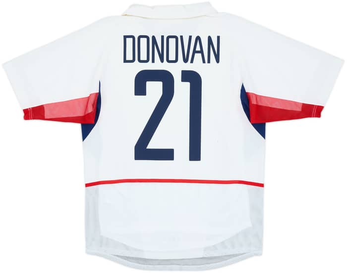 2002-03 USA Player Issue Home Shirt Donovan #21 - 10/10 - (S)