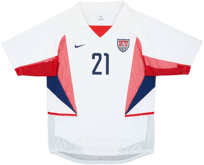 2002-03 USA Player Issue Home Shirt Donovan #21 - 10/10 - (S)