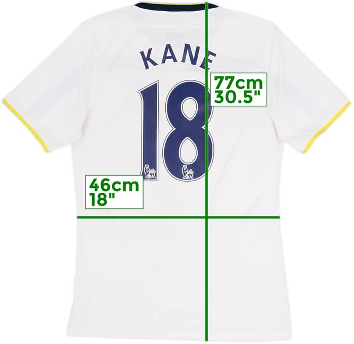 2014-15 Tottenham Home Shirt Kane #18 - 6/10 - (M)