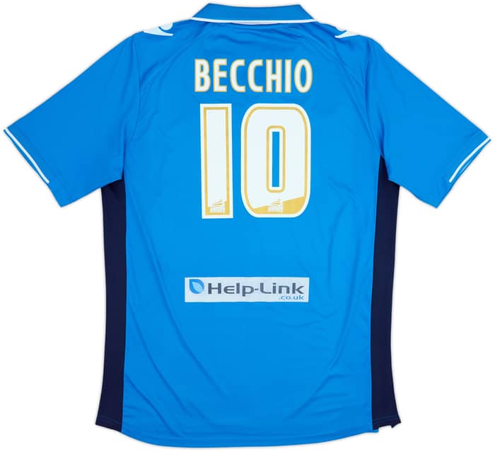 2012-14 Leeds United Away Shirt Becchio #10 - 6/10 - (L)
