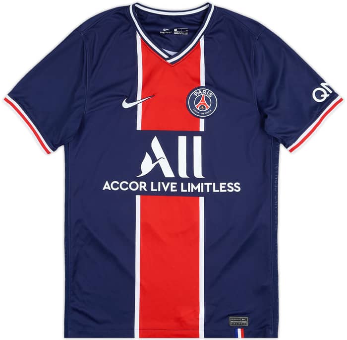2020-21 Paris Saint-Germain Home Shirt Neymar Jr #10 - 7/10 - (S)