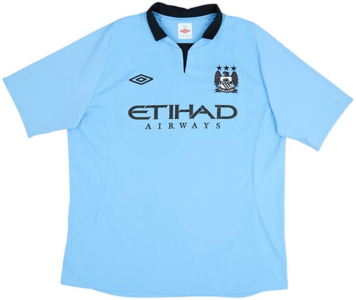 2012-13 Manchester City Home Shirt Toure Yaya #42 - 8/10 - (XL)