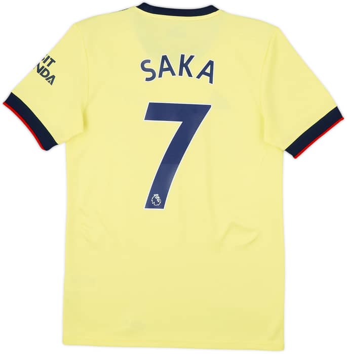 2021-22 Arsenal Away Shirt Saka #7 - 6/10 - (S)