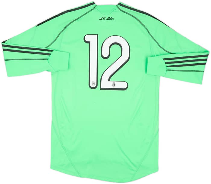 2009-10 AC Milan Match Issue GK Shirt #12