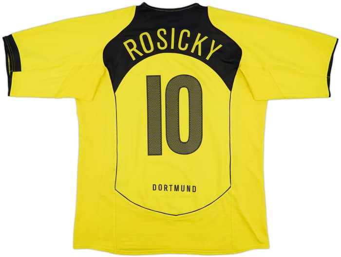 2004-05 Borussia Dortmund Home Shirt Rosicky #10 - 8/10 - (XL)