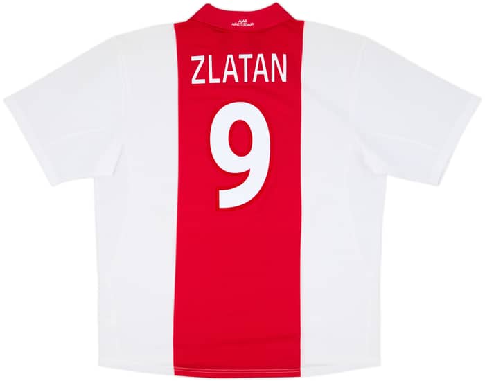Camiseta de local del Ajax 2001-02 Zlatan #9 - 7/10 - (XL)
