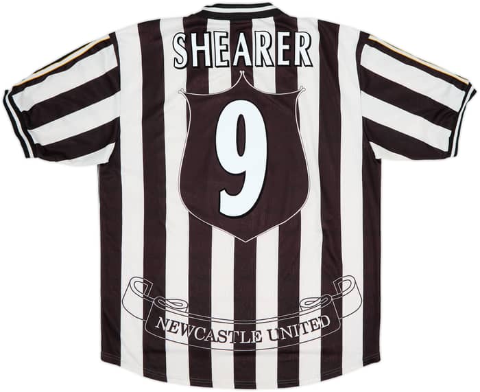 1997-99 Newcastle Home Shirt Shearer #9 - 6/10 - (XL)
