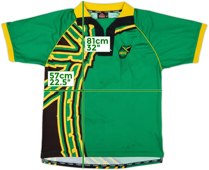 1998-00 Jamaica Away Shirt - 6/10 - (XL)