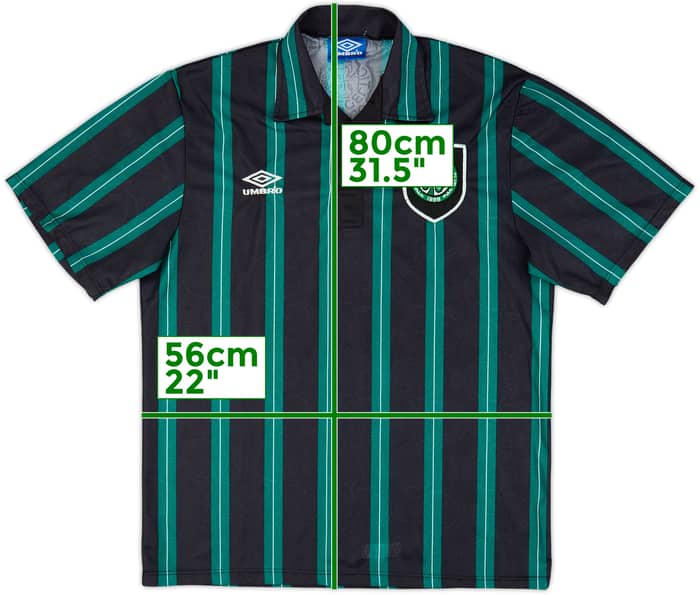 1992-93 Celtic Away Shirt - 6/10 - (L)