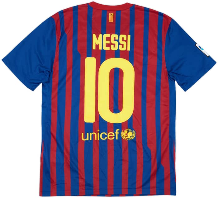 2011-12 Barcelona Home Shirt Messi #10 - 10/10 - (M)